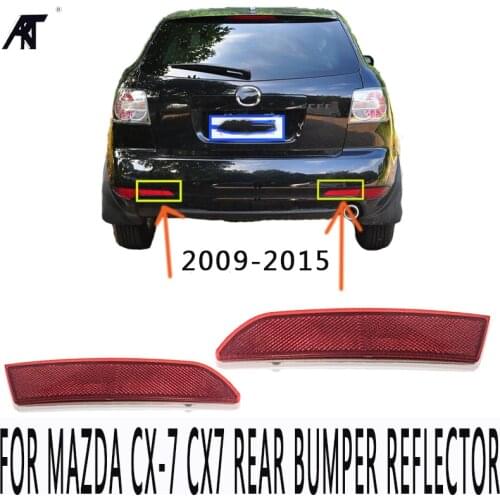 Rear Bumper reflector light Brake light fog lamp warning light tail light For Mazda CX-7 CX7 2009 2008 2011 -2015