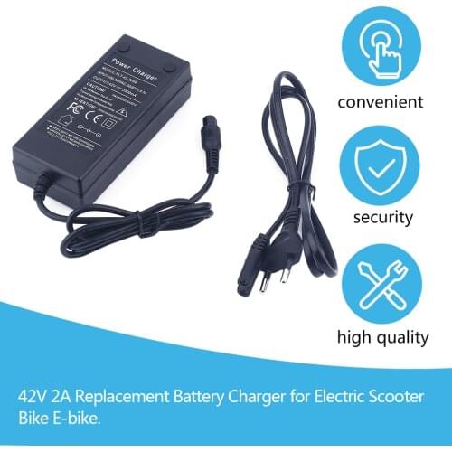 Portable 42V 2A Drive Traction Balance Intelligent Auto Wheel Balancing Scooter Hover Border Power Battery Charger EU Plug
