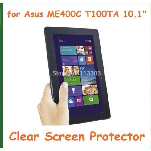 5pcs Transparent Screen Protector Protective Film for for Asus Transformer Book T100TA VivoTab Smart ME400C 10.1 inch Tablet PC