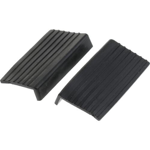 Tooyful Pack of 2 Rubber Drum Ring Protection Tapes Sticks DIY Black for Drum-player