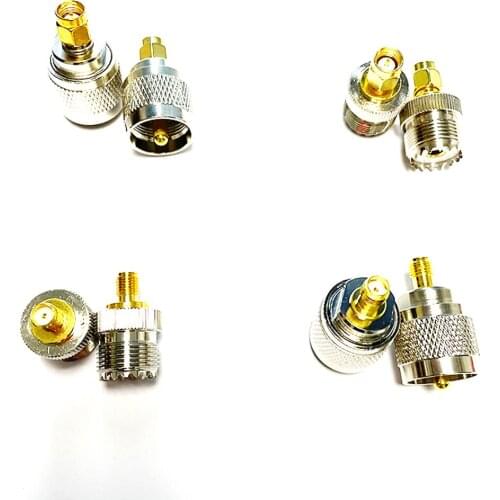 1PC SMA Male Female to UHF RF Coax Adapter Connector Straight NEW for WIFI Wireless Modem Wholesale price
