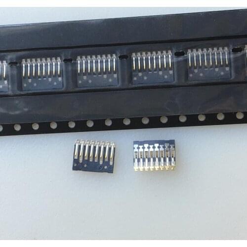 10pcs) New SIM TF memory card holder h0.35 micro SD card holder core contact