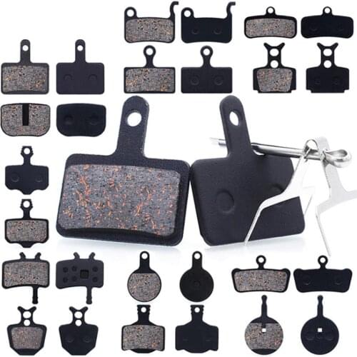 2pair Bicycle Bike Hydraulic Disc Brake Pads Semi-Metallic Road MTB Cycling brake pad for Shimano M445 355 395 Bicycle Parts