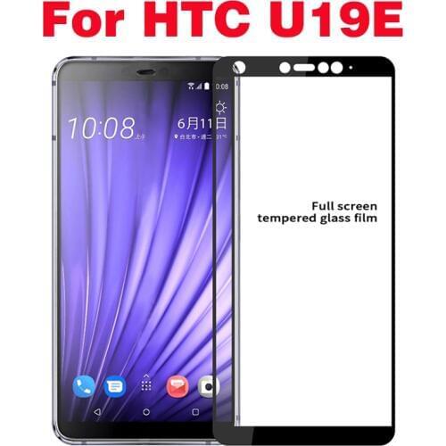 3D Full Glue Tempered Glass For HTC U19E 9H Full Screen Cover Explosion-proof Screen Protector Film For HTC U19E