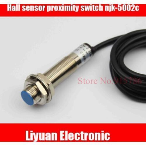 5pcs Hall sensor proximity switch njk-5002c npn line magnet