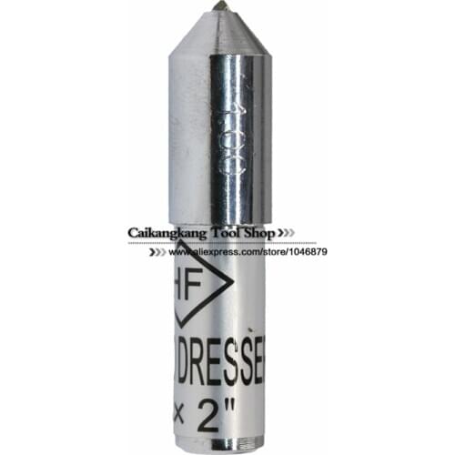 10mm Dia 50mm Length Grinding Wheel Diamond Dressing Pen Dresser Tool,Head for the natural diamond