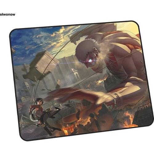 Attack on titan pad mouse Popular computer gamer mouse pad 24x20cm padmouse best seller mousepad ergonomic gadget office mats