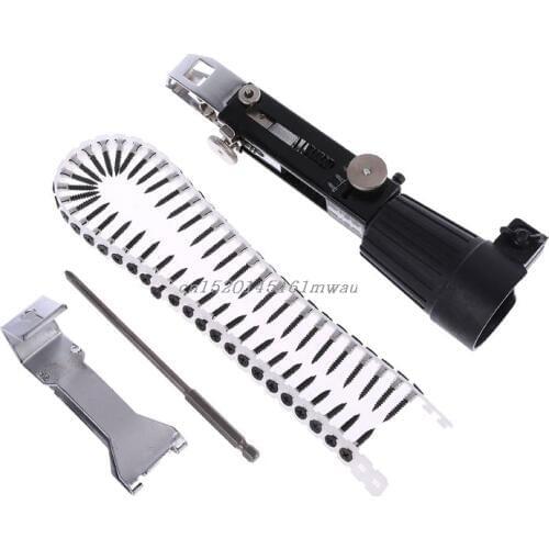 Automatic Power Drill Chain Nail Gun Adapter Screw Gun for Cordless Electric Drill Attachment Woodworking Tool