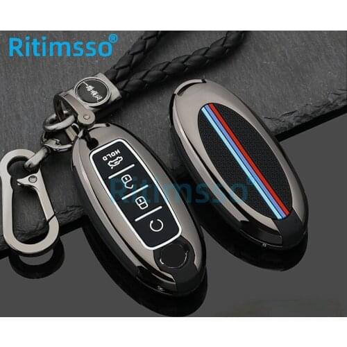 Car Remote Key Cover Case for Nissan Qashqai Juke J10 J11 X-Trail T32 T31 Kicks Tiida Pathfinder Note for Infiniti Q50 QX60