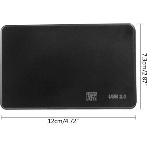 2021 New 2.5 Inch HDD SSD Case Sata to USB 3.0/2.0 Hard Drive Box Enclosure Adapter