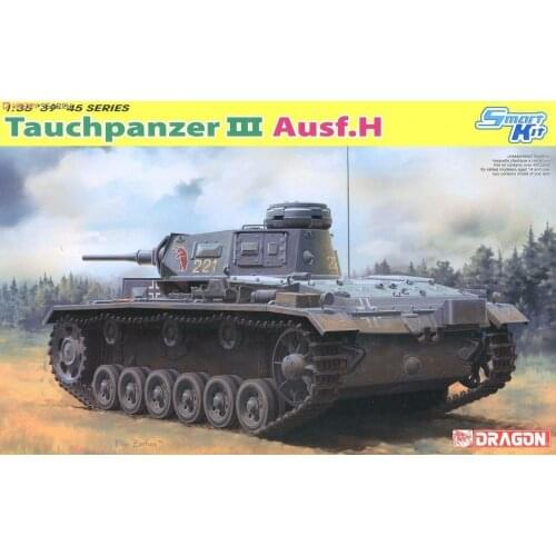 Dragon 6775 1/35 Tauchpanzer Iii Ausf. H Model kit