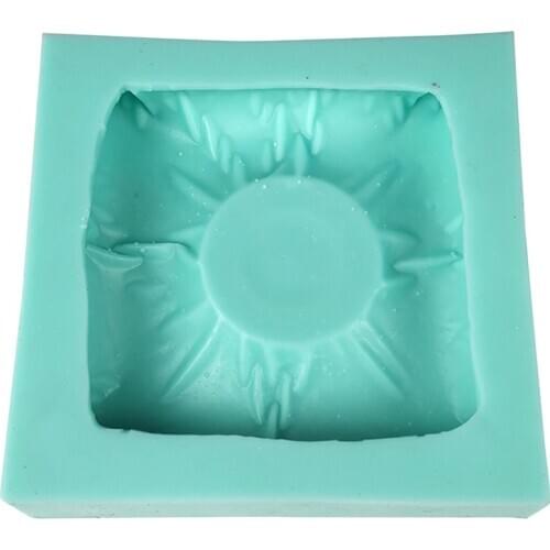 DIY Candle Holder Mold Non-stick DIY Pillow Liquid Silicone Mould Carfts Art Candlestick Mold Food Grade Liquid Silicone Molds