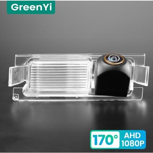 GreenYi 170° HD 1080P Car Rear View Camera for Kia K2 Rio 3 Hatchback Ceed Sedan Hyundai Accent Solaris Verna I30 Sonata Vehicle