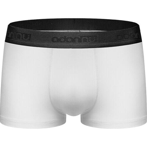 2020 ADANNU Brand mens underwear boxers modal underwear for men classical boxers cuecas 1pcs shorts