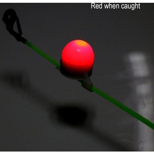 Fishing LED Light Fishing Bite Alarms Fishing Line Gear Alert Indicator Rod Tip Carp Night Fishing Auto Recognition Alarms