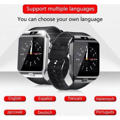 Smart Watch Dz09 Smart Clock Support Tf Sim Camera Men Women Sport Bluetooth Wristwatch For Samsung Huawei Xiaomi Android Phone