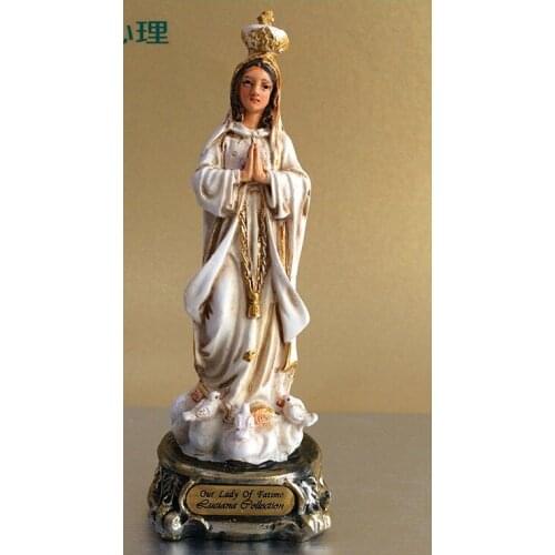 RESIN VIRGIN OF BRAZIL PSYCHOLOGICAL EQUIPMENT CABINET TOY CRAFT INSTALLATION FACTORY DECORATION COUPLES STATUE HOME WEDDING