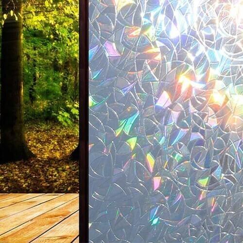 90x200cm 3D Window Privacy Film Static Window Clings Vinyl Window Decals Window Sticker for Glass Door Home Heat Control Anti UV