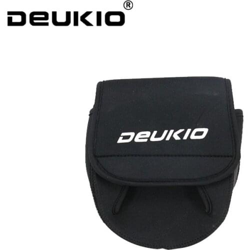 DEUKIO 2021 Super Light and Strong Neoprene Spinning Reel Pouch Baitcasting Fishing Reel Bag Protective Case Cover Holder