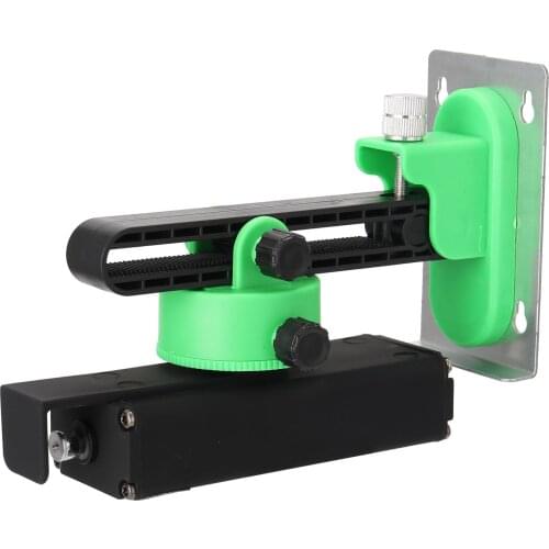 360 Degrees Superbright Decoration Building Green Laser Line Walling Machine Set Wall-mounted Bracket with 360° Fine Tuning Knob