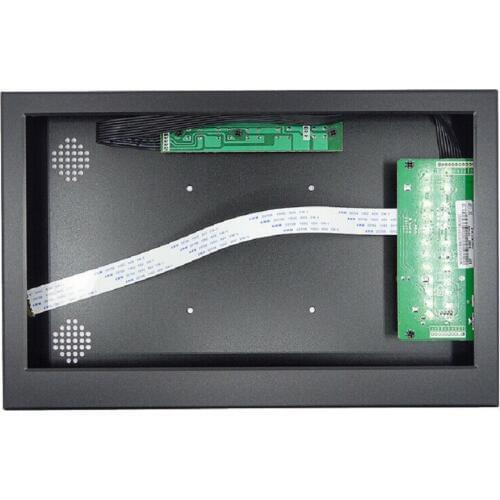 Universal compatible Metal alloy case + 2 HDMI EDP Controller board for 13.3" LCD LED 16:9 panel DIY