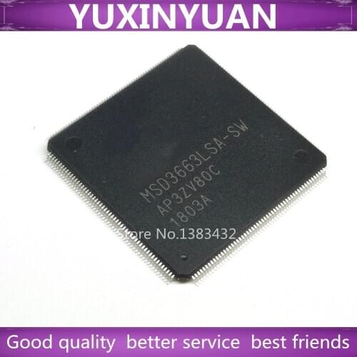 IN STOCK MSD3663LSA-Z1 MSD3663LSA-SW MSD3663LSA MSD3663 3463 QFP216 LCD CHIP IC 1PCS