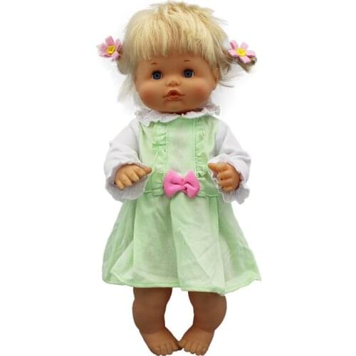 Green Dress Clothes Fit 42 cm Nenuco Doll Nenuco y su Hermanita Doll Accessories