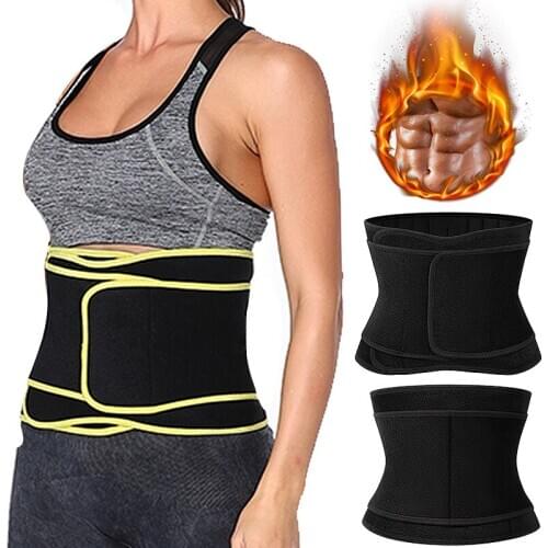 Women Body Shaper Sweat Slimming Belt Waist Cinchers Girdles Firm Control Waist Trainer Corset For Weight Loss