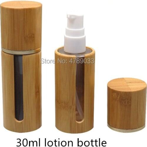 10pcs 30ml Empty Cosmetic Emulsion Bottle Containers,Travel Makeup Lotion Pump Bottle, Portable Liquid Foundation Bottles