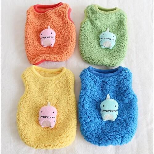 5pcs/Lot Mini Cat Dog Vest Newborn Puppy Tiny Clothes Soft Pet Milk Dog Shirt Vest Costume XXS XS for Teacup Poodle