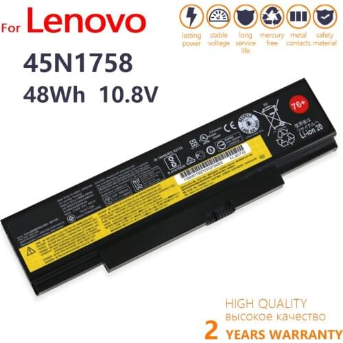 Genuine Laptop Battery For Lenovo ThinkPad E555 E550 E550C E560 E565C 45N1759 45N1758 45N1760 45N1761 45N1762 45N17 48WH NEW