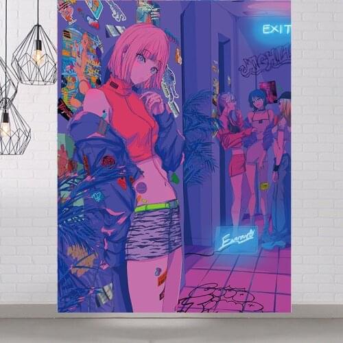 Anime Bedroom Tapestry Anine Wall Decoration Tapestry 6m Tapestries Wall Hanging Ocean Anime Kawaii Room Decor Dorm Bed Covering