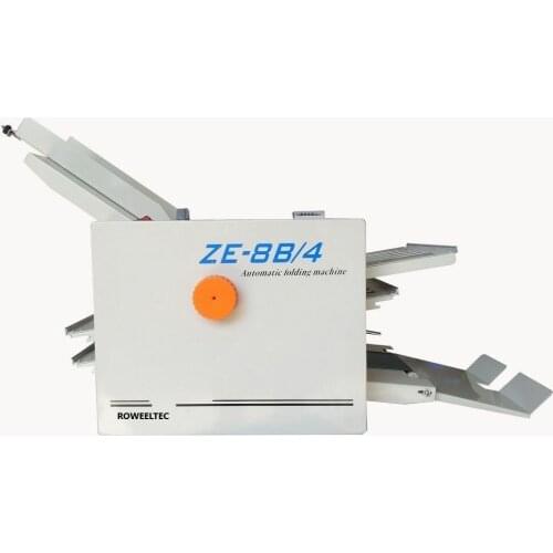 Automatic Paper folding machine Paper Folder Machine ZE-8B/4 4 Fold plate ATT