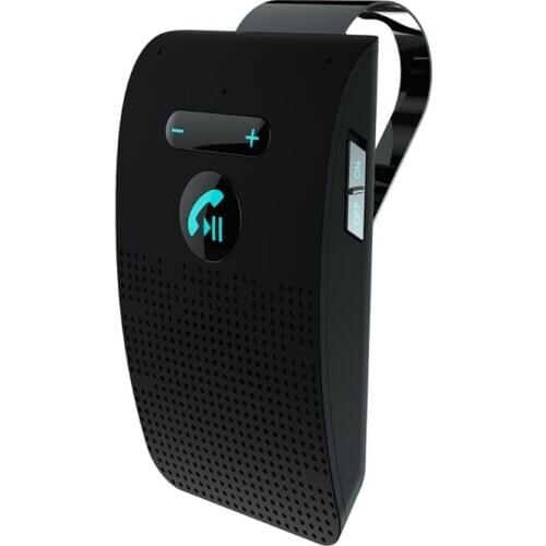 2020 Wireless Car Bluetooth V5.0 Bluetooth Handsfree Car Kit Wireless Bluetooth Speaker Phone Sun Visor Clip Speakerphone