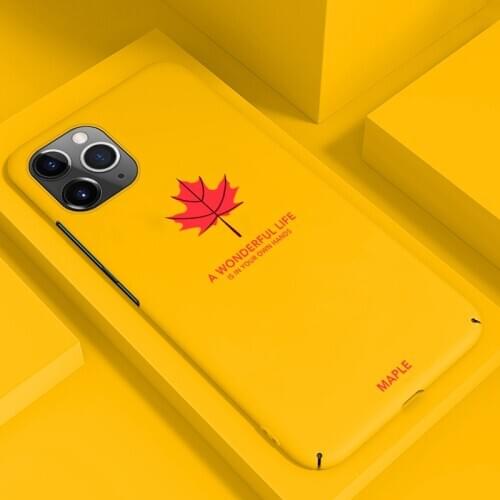 Ultra-thin Colorful Matte Hard PC Phone Case For iPhone 12 11 Pro Max SE XSmax XR XS X 8 7 6 Plus Cute Shockproof Frosted Cover