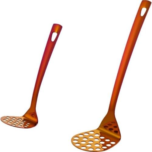 Stainless Steel Mashed Potatoes Crusher Vegetable Tools Kitchen Gadgets Accessories New Creativity Fruit Masher