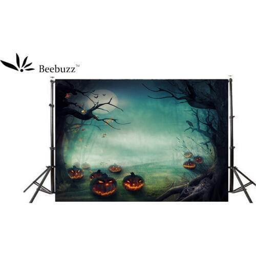 Beebuzz photo backdrop halloween castle cartoon background