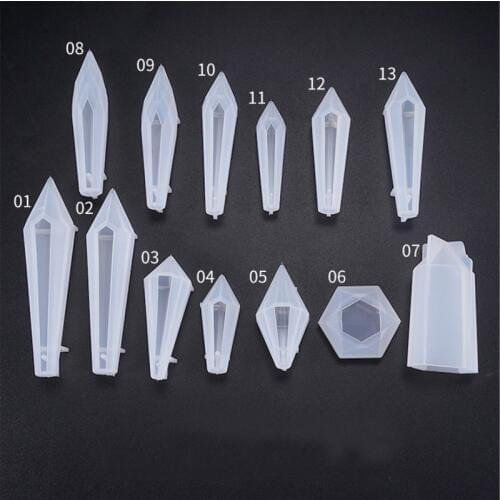 Dried Flower Silicone UV Resin Epoxy Mold DIY Jewelry Tool Jewelry Molds Crystal Diamond Molds