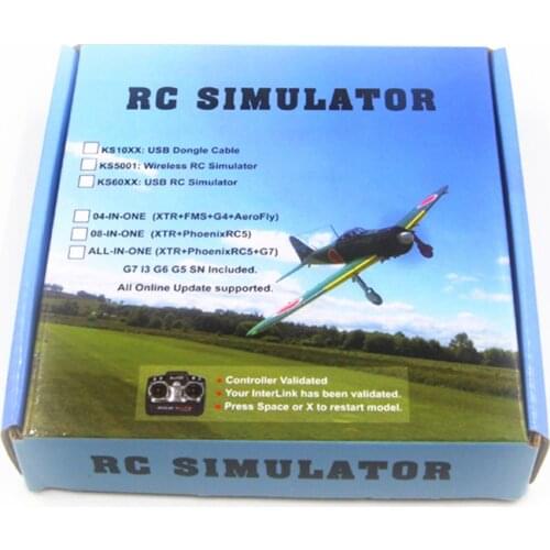 FPV Quadcopter 22 in 1 RC USB Flight Simulator Cable for Realflight G7 G6 G5.5 G5 5.0 Upgraded RC Simulate Helicopters