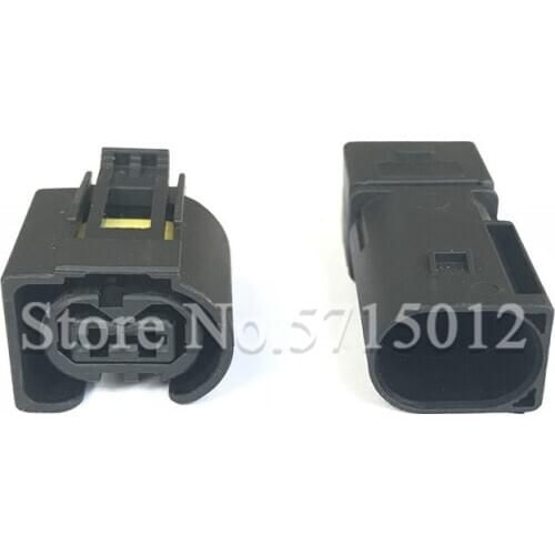 2 Hole 09 4412 61 52555 0 Car Sealed Connector Housing Waterproof Plug With Terminals Seals For VW BMW Ford