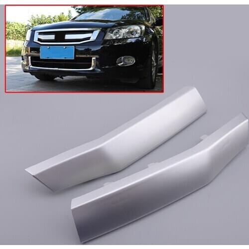 Chrome ABS Front Bumper Grill Trim Cover fit for Honda Accord 2008-2010