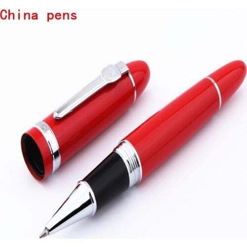 JINHAO 159 Red colour Business office Medium nib Rollerball Pen New