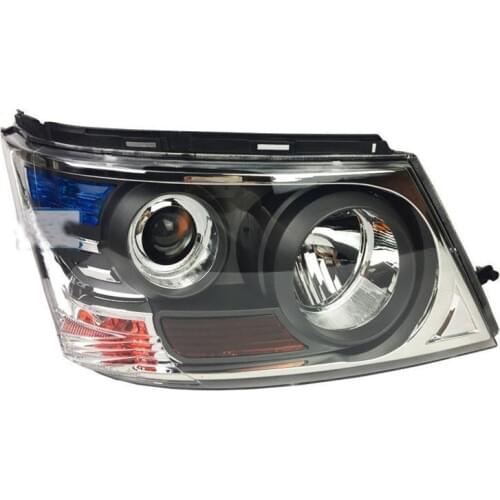 China hiace bus Black headlight Jinbei 2006-2012 for new lion H1