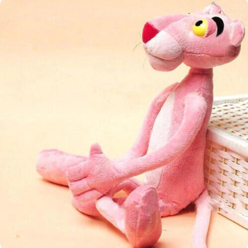 Pink Panther Stuffed Plush Toy Doll Kids 15'' Lovely Naughty Soft Plaything Gift Kids Children Toy Animal Doll Gift Figurines