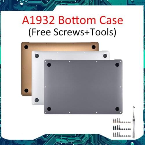 2018 2019 New for Macbook Air Retina 13 inch A1932 Bottom Case Cover Lower Battery Door Case Gold Silver Gray/Grey Color EMC3184