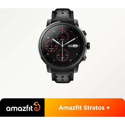 2019 New Amazfit Stratos+ Flagship Smart Watch Genuie Leather Strap Gift Box Sapphire 2S