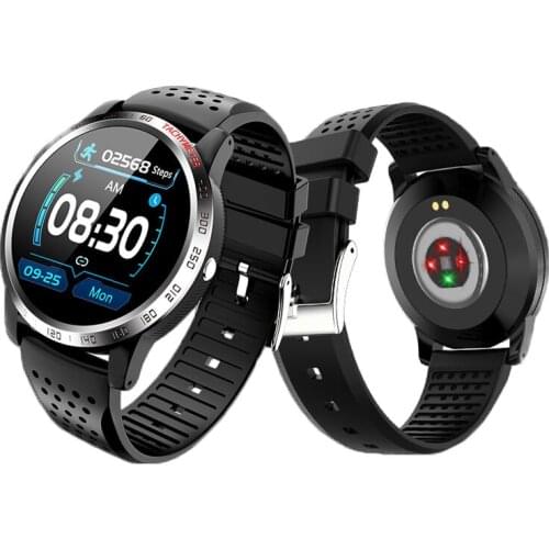 Bakeey W3 ECG+HRV Heart Rate Blood Pressure SPO2 Health Monitor Caller Message Reminder Smart Watch