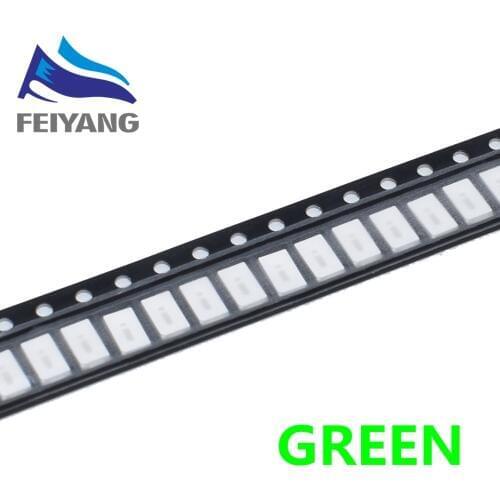 100pcs 5730/5630 SMD Green LED Light Emitting Diode SMD LED 5730 Green Surface Mount Led 520-575NM 2.0-3.6V Ultra Birght Led