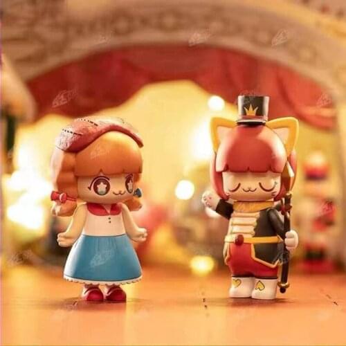 10 pcs/lot Kimmy Miki Fairy Tale Series Second Bomb Blind Box 2 Generation Kawaii Figure Tide Play Figurines Snow Toys