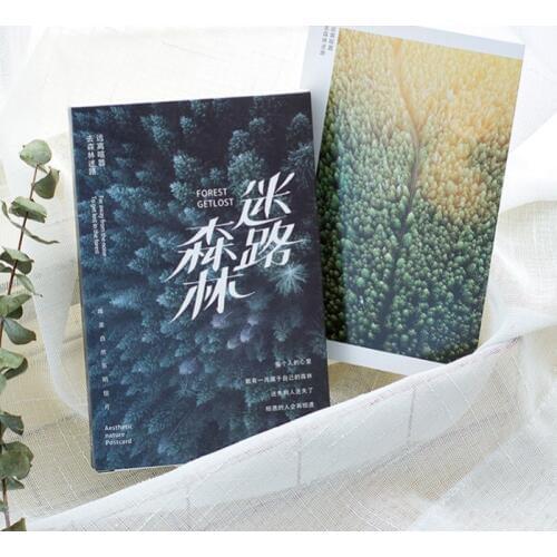 30sheets/LOT Lost Forest Postcard /Greeting Card/Wish Card/Christmas and New Year gifts